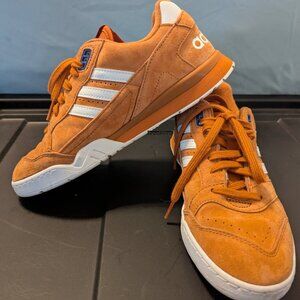 Orange Adidas A.R. Trainer Sneakers